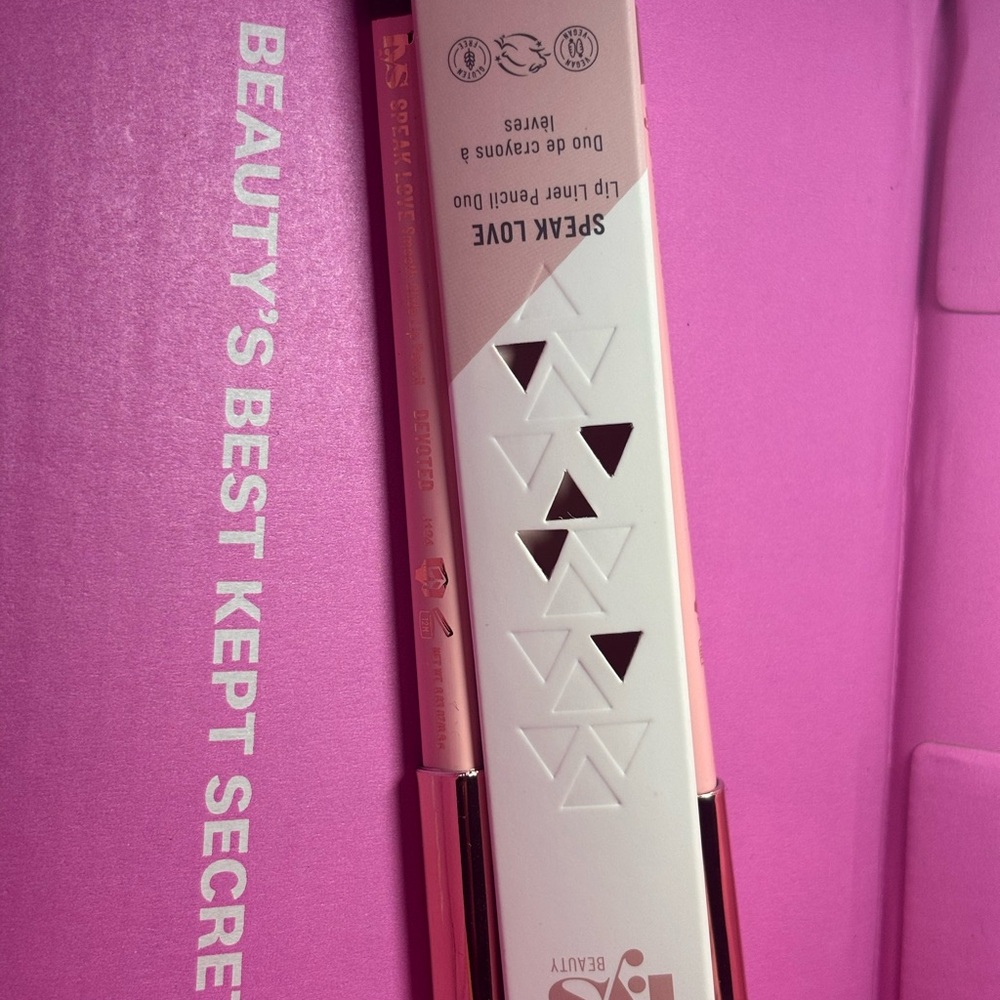 SPEAK LOVE Lip Liner Pencil Duo - Soft Pink